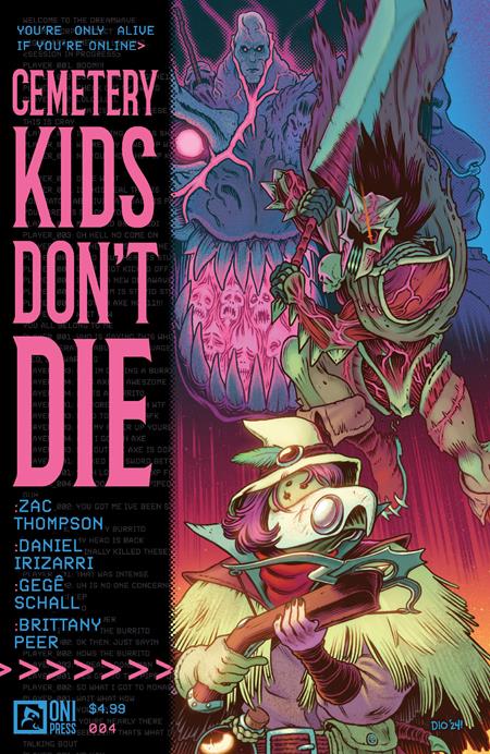 CEMETERY KIDS DONT DIE #4 (OF 4) CVR A DANIEL IRIZARRI