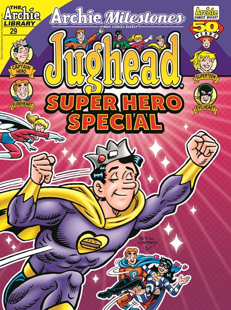 Weekly Pull list - ARCHIE MILESTONES JUMBO COMICS DIGEST #29 JUGHEADS SUPERHERO SPECIAL