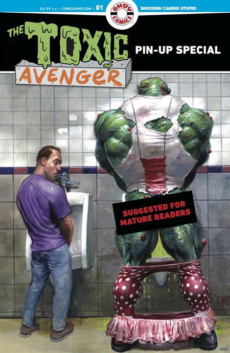 Weekly Pull list - TOXIC AVENGER PINUP SPECIAL #1 (ONE SHOT) CVR A FRED HARPER (MR)