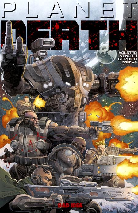 PLANET DEATH #0 (of 4) CVR A TOMAS GIORELLO BUNDLE OF 25 (NET)