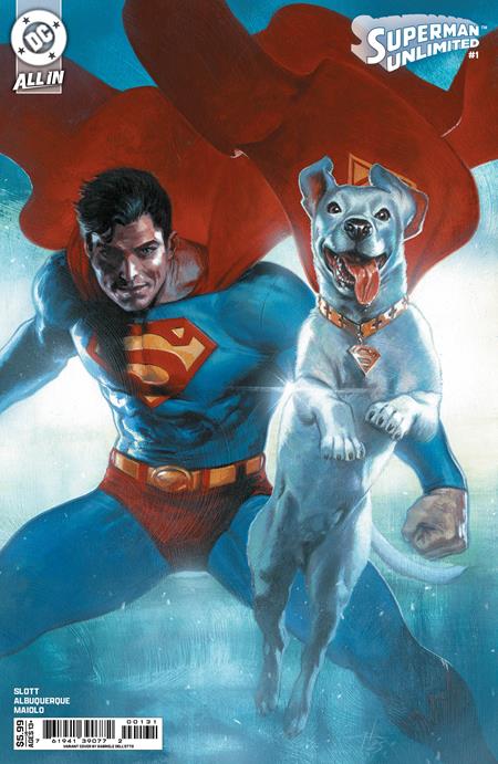  76194139077200131 | SUPERMAN UNLIMITED @1 COVER C GABRIELE DELL OTTO CARD STOCK VARIANT | DC  