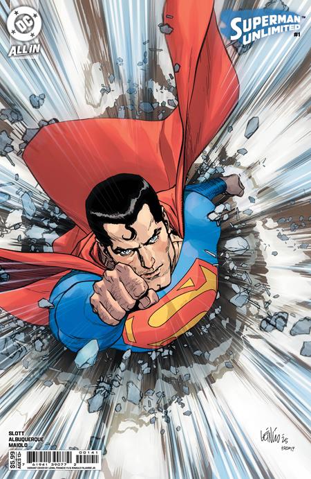 SUPERMAN UNLIMITED #1 CVR D LEINIL FRANCIS YU CARD STOCK VAR