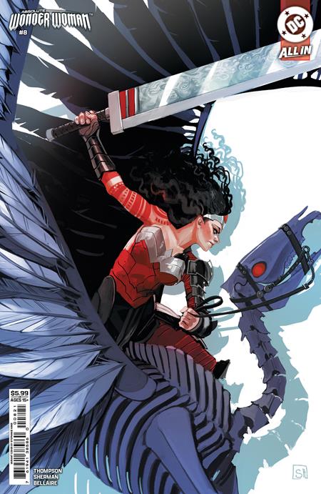 ABSOLUTE WONDER WOMAN #8 CVR B STEPHANIE HANS CARD STOCK VAR