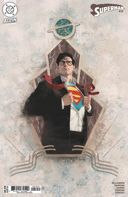 SUPERMAN #26 CVR D MARC ASPINALL CARD STOCK VAR