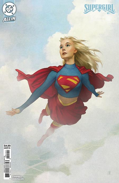 SUPERGIRL #1 CVR D JOSHUA MIDDLETON CARD STOCK VAR