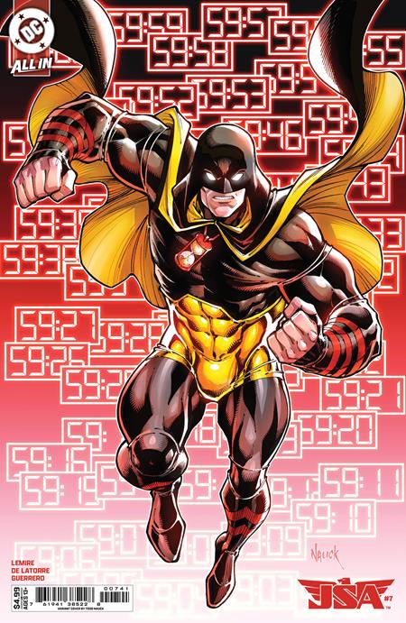 JSA #7 CVR D TODD NAUCK CARD STOCK VAR