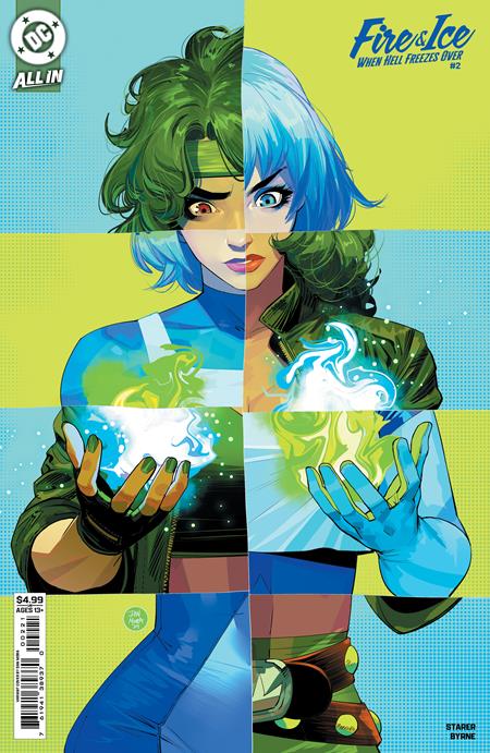 FIRE & ICE WHEN HELL FREEZES OVER #2 (OF 6) CVR B DAN MORA CARD STOCK VAR
