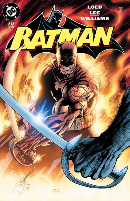 BATMAN #616 FACSIMILE EDITION CVR B JIM LEE & SCOTT WILLIAMS FOIL VAR