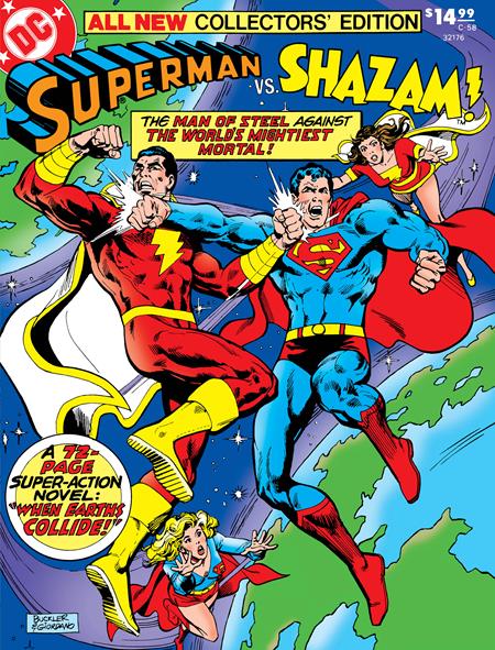  76194138730700111 | ALL NEW COLLECTORS EDITION @58 SUPERMAN VS SHAZAM FACSIMILE EDITION COVER A RICH BUCKLER & DICK GIORDANO | DC  