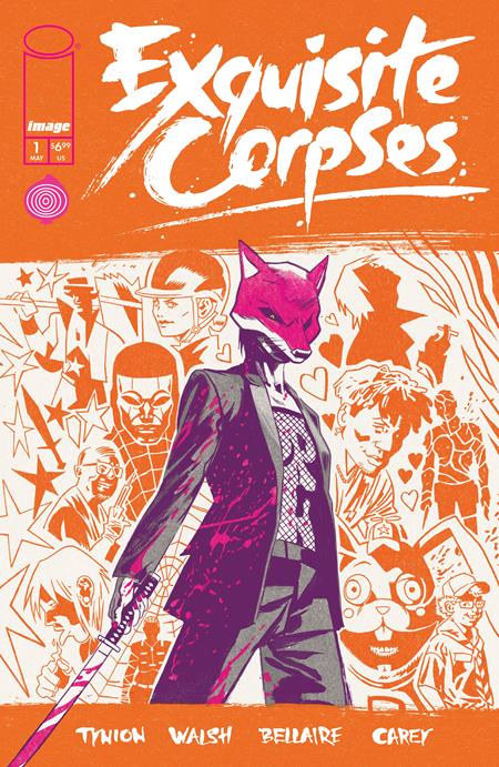 Weekly Pull list - EXQUISITE CORPSES #1 CVR C MICHAEL WALSH POLYBAGGED VAR (MR)