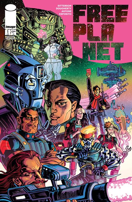 Weekly Pull list - FREE PLANET #1 2ND PTG