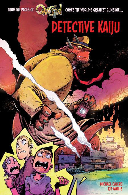 DETECTIVE KAIJU #1 (OF 4) CVR A KIT WALLIS