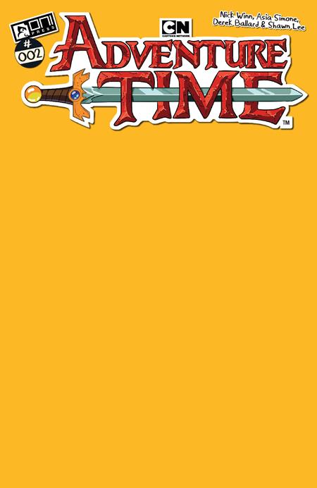  64985600832900231 | ADVENTURE TIME (2025) @2 COVER C JAKE YELLOW SKETCH VARIANT | ONI  