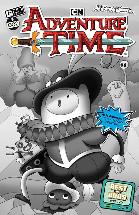 Weekly Pull list - ADVENTURE TIME (2025) #2 BUNDLES OF 25 Second Printing (NET)