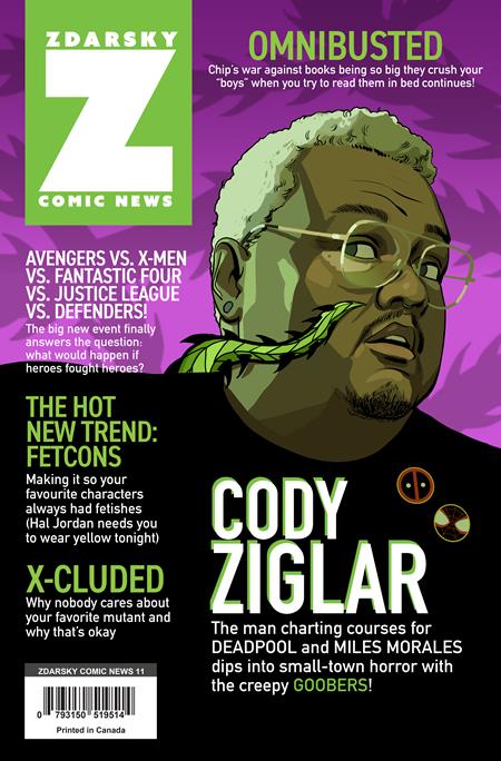 Weekly Pull list - ZDARSKY COMICS NEWS #11 BUNDLE OF 10 (NET)