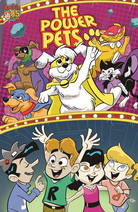  MAR2003260386 | ARCHIE COMICS 85TH ANNIVERSARY PRESENTS ARCHIES MOVIE MANIA @1 (ONE SHOT) CVR C ADRIAN ROPP POWER PETS VAR PRE ORDER/ÖN SİPARİŞ [MAR26] | LUNAR  