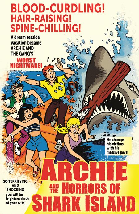  MAR2003260978 | ARCHIES TV LAUGH OUT @79 FACSIMILE EDITION CVR B STAN GOLDBERG JAWS PARODY MOVIE POSTER VAR PRE ORDER/ÖN SİPARİŞ [MAR26] | LUNAR  