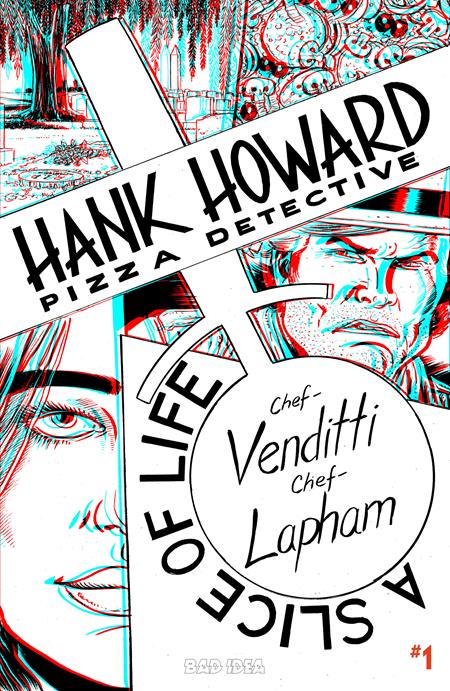 Weekly Pull list - HANK HOWARD PIZZA DETECTIVE A SLICE OF LIFE #1 (OF 2) CVR F INC 1:50 DAVID LAPHAM 3D VAR