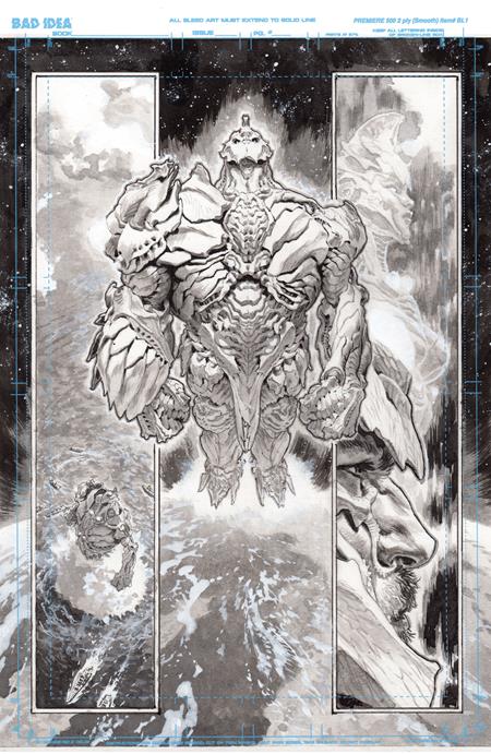 Weekly Pull list - OLYMPUS SAGA MEGALITH #1 (OF 4) CVR T LEWIS LAROSA ORIGINAL ART EDITION 17 VAR