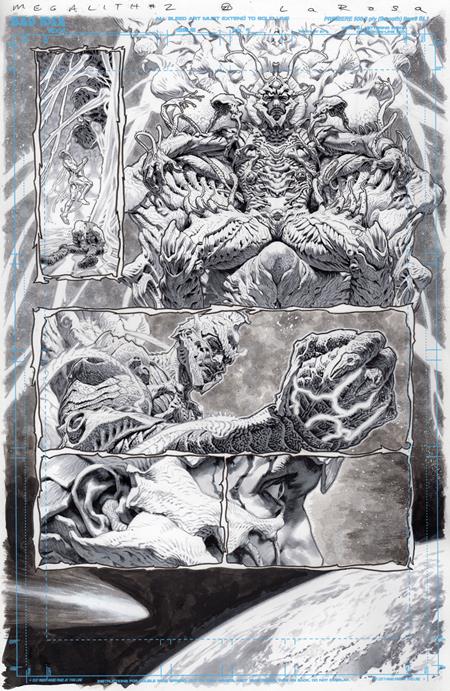Weekly Pull list - OLYMPUS SAGA MEGALITH #1 (OF 4) CVR ZF LEWIS LAROSA ORIGINAL ART EDITION 29 VAR