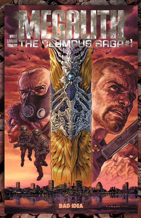 Weekly Pull list - OLYMPUS SAGA MEGALITH #1 (OF 4) CVR ZL INC 1:250 LEWIS LAROSA METEORITE VAR