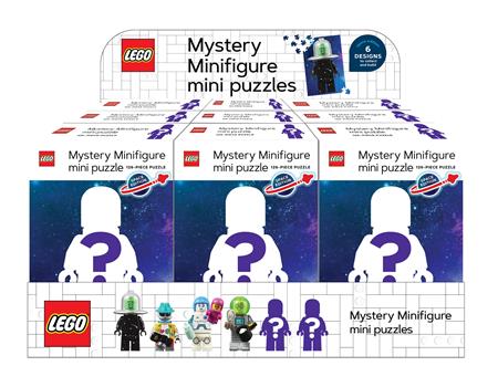 LEGO MYSTERY MINIFIGURE PUZZLES (SPACE EDITION) 12 BOX DISPLAY Previously Offered thru Other Distributors
