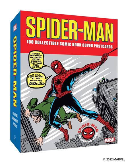 MARVEL SPIDER-MAN 100 COLLECTIBLE COMIC BOOK COVER POSTCARDS Previously Offered thru Other Distributors