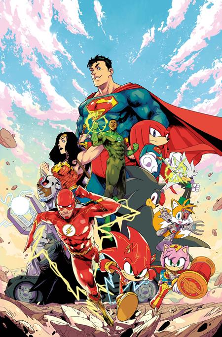  MAR2003260149 | DC X SONIC THE HEDGEHOG THE METAL LEGION @1 (OF 5) CVR A PABLO M COLLAR PRE ORDER/ÖN SİPARİŞ [MAR26] | DC  