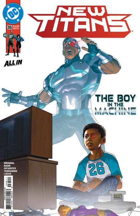 Weekly Pull list - NEW TITANS #35 CVR A TAURIN CLARKE