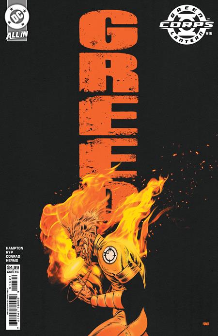 GREEN LANTERN CORPS #16 CVR B JORGE FORNES CARD STOCK VAR