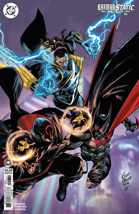 BATMAN STATIC BEYOND #6 (OF 6) CVR C FICO OSSIO CARD STOCK VAR