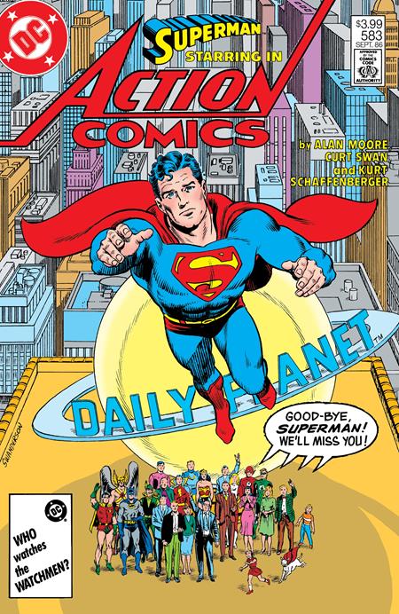 ACTION COMICS #583 FACSIMILE EDITION CVR A CURT SWAN (WHATEVER HAPPENED TO THE MAN OF TOMORROW PART 2 OF 2)
