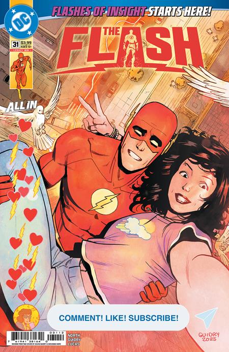 FLASH #31 Second Printing Cvr A Gavin Guidry