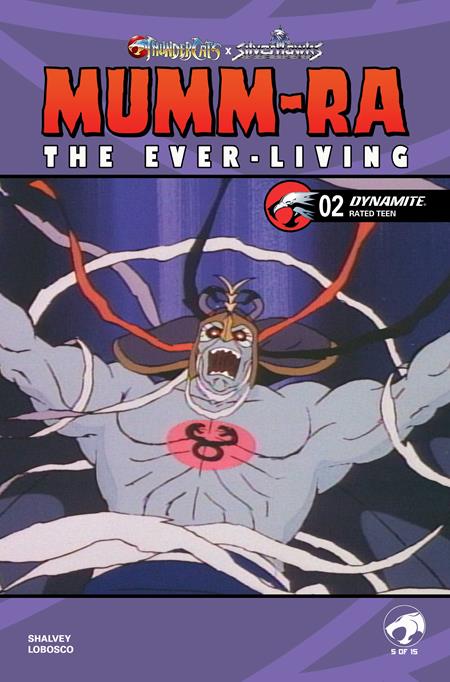 Weekly Pull list - MUMM RA THE EVER LIVING #2 CVR E ANIMATION ART VAR