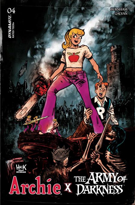 Weekly Pull list - ARCHIE X ARMY OF DARKNESS #4 CVR L ROBERT HACK BETTY VAR