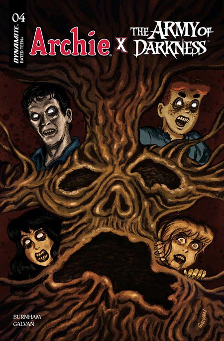 Weekly Pull list - ARCHIE X ARMY OF DARKNESS #4 CVR M BILL GALVAN DEADITE VAR