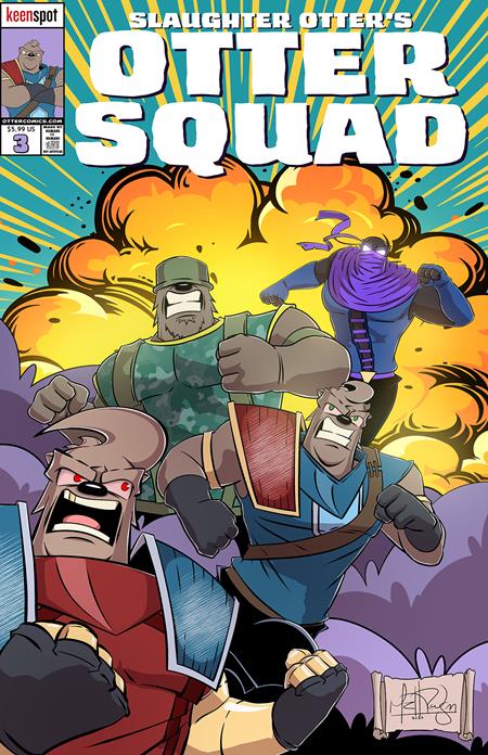 Weekly Pull list - OTTER SQUAD #3 CVR A MATT RODGERS COOL GUYS DONT LOOK AT EXPLOSIONS