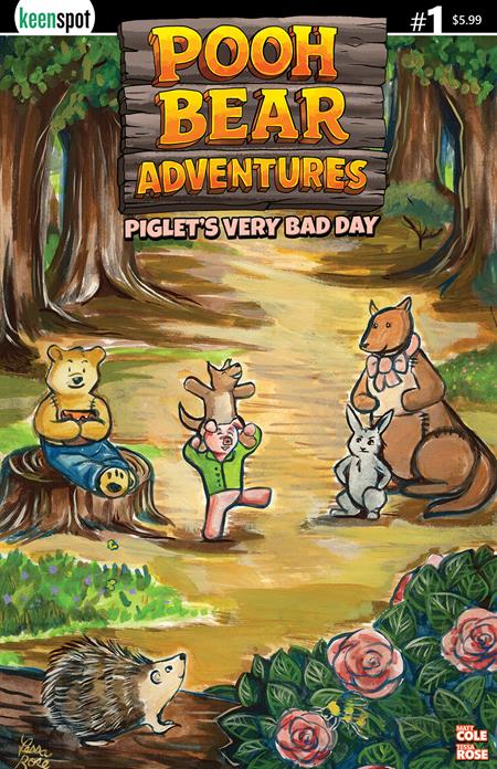 Weekly Pull list - POOH BEAR ADVENTURES PIGLETS VERY BAD DAY #1 (ONE SHOT) CVR A TESSA ROSE
