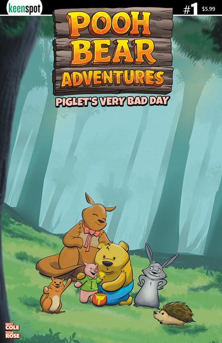 POOH BEAR ADVENTURES PIGLETS VERY BAD DAY #1 (ONE SHOT) CVR B J HAMMOND VAR