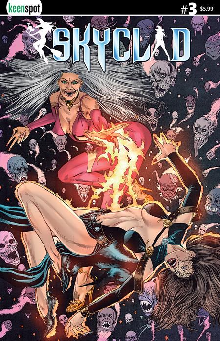 Weekly Pull list - SKYCLAD #3 CVR A MICHAL DUTKIEWICZ YA BURNT! (MR)