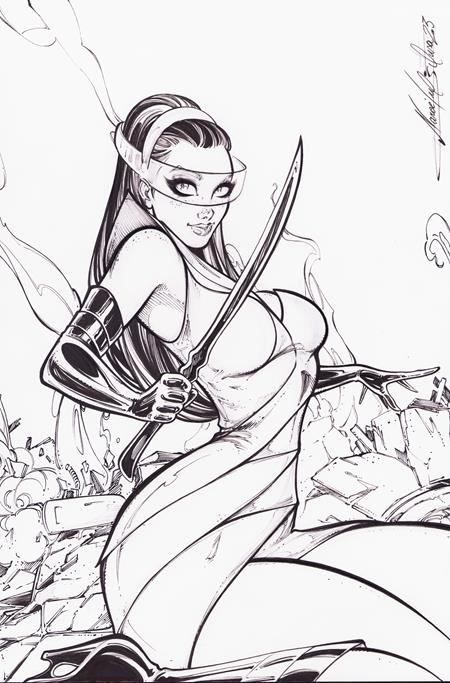 FINAL BOSS #6 CVR D INC 1:25 NARCELIO SOUSA B&W VAR (MR)