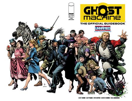 GHOST MACHINE THE OFFICIAL GUIDEBOOK #2 (OF 5) CVR A GARY FRANK & BRAD ANDERSON WRAPAROUND