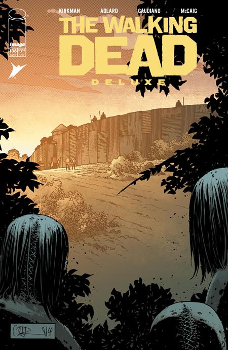 WALKING DEAD DELUXE #136 CVR B CHARLIE ADLARD & MAVE MCCAIG VAR (MR)