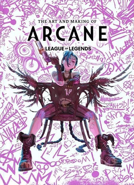  MAR2003260254 | ART AND MAKING OF ARCANE HC PRE ORDER/ÖN SİPARİŞ [MAR26] | LUNAR  