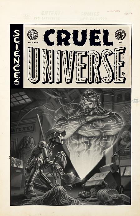 EC CRUEL UNIVERSE 2 #10 (OF 12) CVR D INC 1:20 LUKAS KETNER B&W ARTIST EDITION VAR