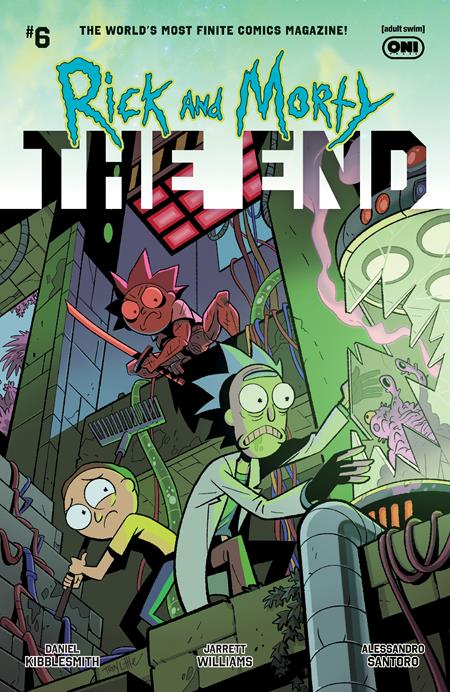 Weekly Pull list - RICK AND MORTY THE END #6 (OF 6) CVR B TROY LITTLE VAR