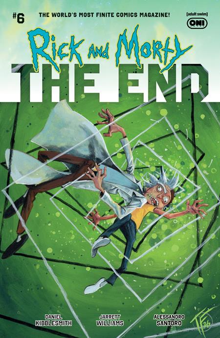 Weekly Pull list - RICK AND MORTY THE END #6 (OF 6) CVR D INC 1:20 TOM FOWLER VAR
