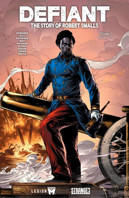 Weekly Pull list - DEFIANT THE STORY OF ROBERT SMALLS  #1(OF 4) CVR A CAANAN WHITE Previously Solicited Thru Diamond Allocations May Occur