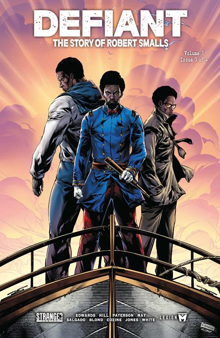 DEFIANT THE STORY OF ROBERT SMALLS #3 (OF 4) CVR A CAANAN WHITE Previously Solicited Thru Diamond Allocations May Occur