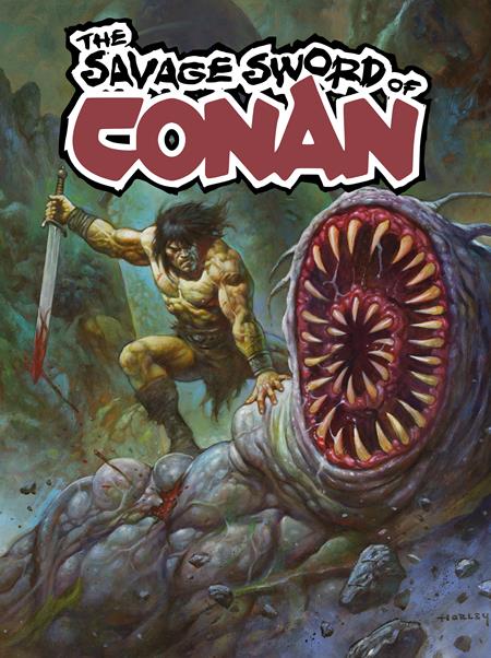 Weekly Pull list - SAVAGE SWORD OF CONAN #14 CVR C ALEX HORLEY FOIL VAR (MR)